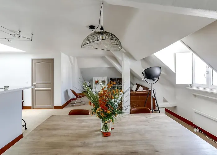 公寓 Magnifique Loft Au-dessus De L'ocean, Place De Parking *